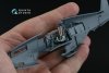 Quinta Studio QD48500 P-51B late/P-51C Late 3D-Printed coloured Interior on decal paper (Eduard) 1/48